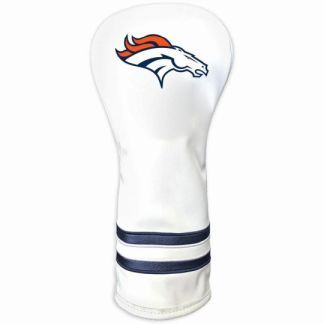 Denver Broncos Vintage Fairway Headcover (White)