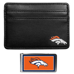 Denver Broncos Weekend Wallet & Color Money Clip
