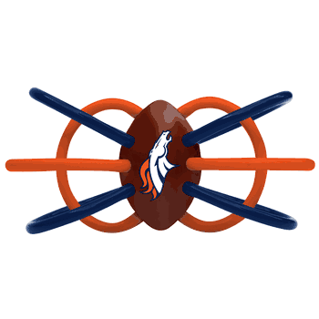 Denver Broncos Winkle Teether Rattle