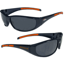 Denver Broncos Wrap Sunglasses
