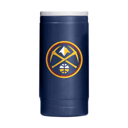 Denver Nuggets 12oz Flipside Powdercoat SlimCan Coolie