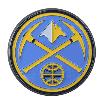 Denver Nuggets 3D Color Metal Emblem
