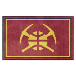 Denver Nuggets 4ft. x 6ft. Plush Area Rug