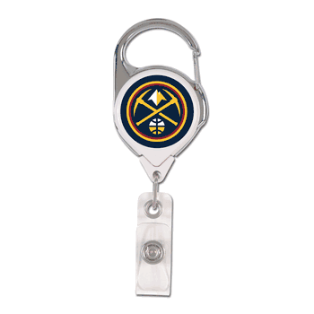 Denver Nuggets Badge Holder Premium Retractable