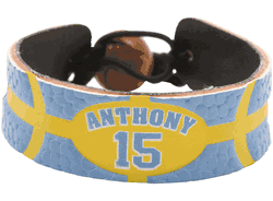 Denver Nuggets Bracelet Team Color Basketball Carmelo Anthony CO