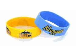 Denver Nuggets Bracelets 2 Pack Wide
