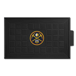 Denver Nuggets Heavy Duty Vinyl Medallion Door Mat - 19.5in. x 31in.