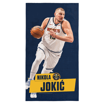 Denver Nuggets Nikola Jokic NBA  Beach Towel 30x60 inches