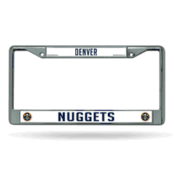 Denver Nuggets Chrome Frame