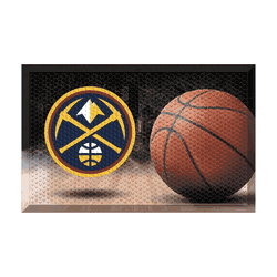 Denver Nuggets Rubber Scraper Door Mat