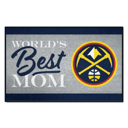 Denver Nuggets World's Best Mom Starter Mat Accent Rug - 19in. x 30in.