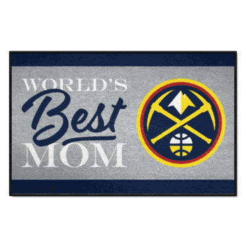 Denver Nuggets World's Best Mom Starter Mat Accent Rug - 19in. x 30in.