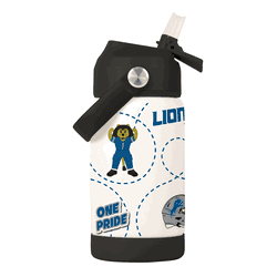 Detroit Lions 12oz Mascot SS Kids Bottle