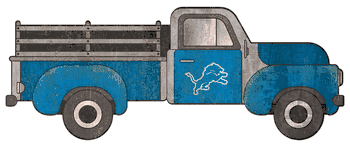 Detroit Lions 15in Truck cutout
