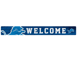 Detroit Lions 16in. Welcome Strip
