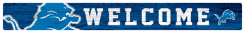 Detroit Lions 16in. Welcome Strip