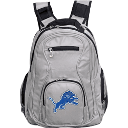Detroit Lions 19" Premium Laptop Backpack, GRAY