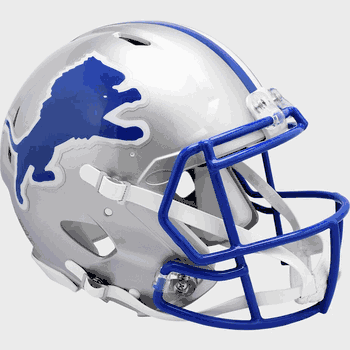 Detroit Lions 1983 to 2002  Authentic Speed Full Size Throwback Football Helmet