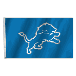 Detroit Lions 3 Ft. X 5 Ft. Flag W/Grommetts