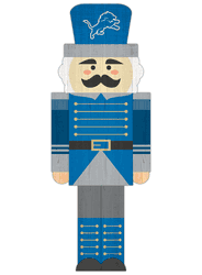 Detroit Lions 31" Nutcracker Leaner