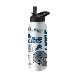 Detroit Lions 34oz Native Quencher Bottle