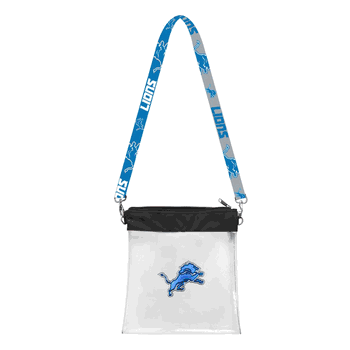 Detroit Lions 3D Logo Clear Satchelette