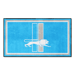 Detroit Lions 3ft. x 5ft. Plush Area Rug, NFL Vintage