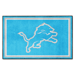 Detroit Lions 4ft. x 6ft. Plush Area Rug