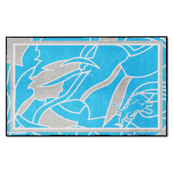 Detroit Lions 4ft. x 6ft. Plush Area Rug XFIT Design