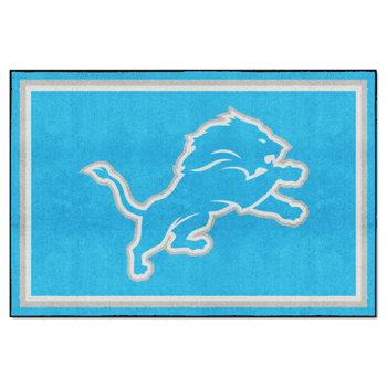 Detroit Lions 5ft. x 8 ft. Plush Area Rug