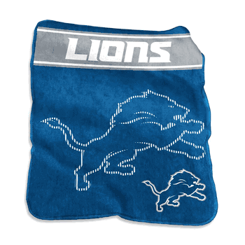 Detroit Lions 60x80 Raschel Throw