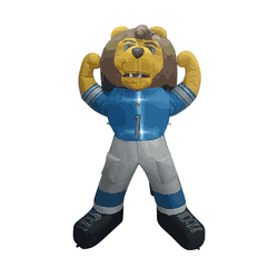 Detroit Lions 7ft Yard Inflatable Mascot