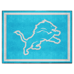 Detroit Lions 8ft. x 10 ft. Plush Area Rug