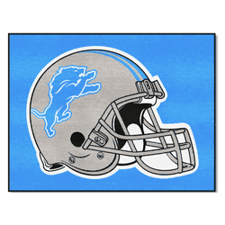 Detroit Lions All-Star Rug - 34 in. x 42.5 in., Helmet Logo