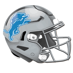 Detroit Lions Authentic Helmet Cutout 24"