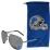 Detroit Lions Aviator Sunglasses and Bag Set