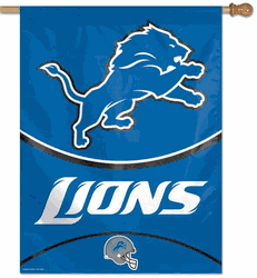 Detroit Lions Banner 27x37