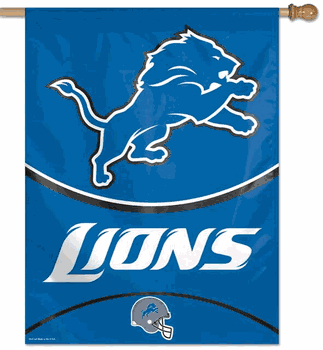 Detroit Lions Banner 27x37