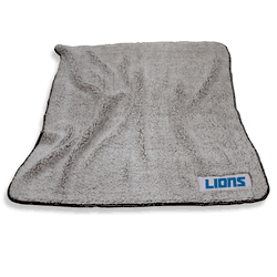 Detroit Lions Black Frosty Fleece