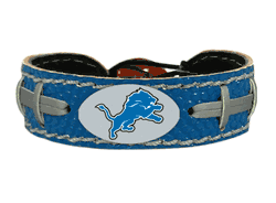 Detroit Lions Bracelet Team Color Football CO