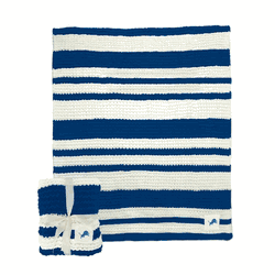 Detroit Lions Cable Knit Throw 50x60