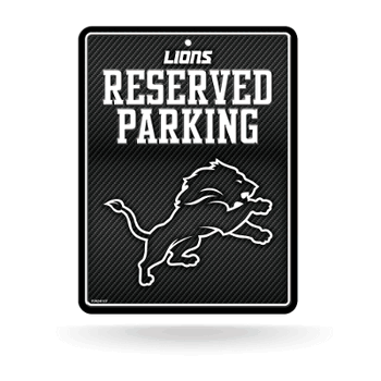 Detroit Lions Carbon Fiber 8.5