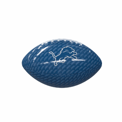Detroit Lions Carbon Fiber Mini-Size Glossy Football