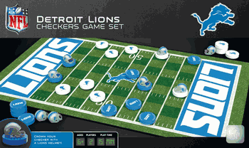 Detroit Lions Checkers