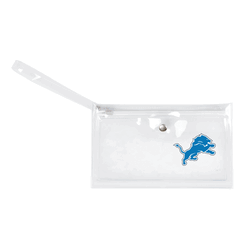 Detroit Lions Clear Ticket Wristlet