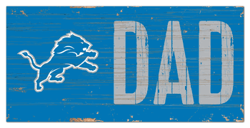 Detroit Lions DAD Sign