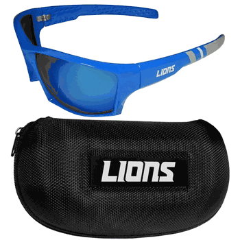 Detroit Lions Edge Wrap Sunglass and Case Set