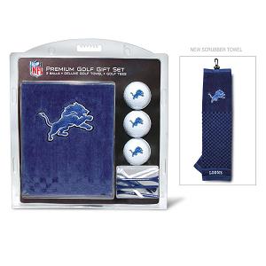 Detroit Lions Embroidered Towel Golf Gift Set