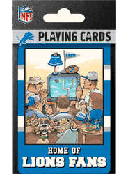 Detroit Lions Fan Deck Playing Cards