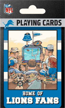 Detroit Lions Fan Deck Playing Cards